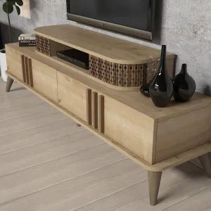 TV skrinka / Obývacia stena Eylül - Oak