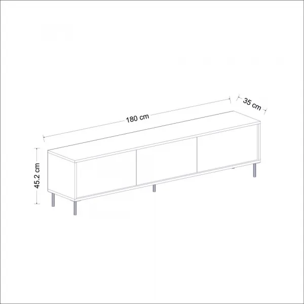 TV stolík Imaj - Anthracite