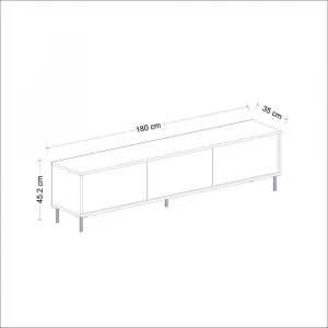 TV stolík Imaj - Anthracite
