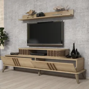 TV skrinka / Obývacia stena Eylül - Oak