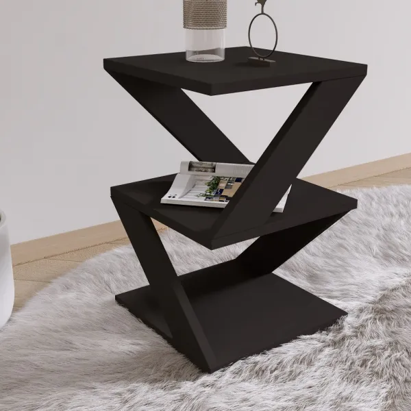 Príručný stolík / Odkladací stolík Albeni - Black