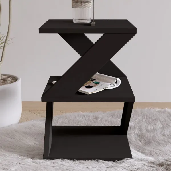 Príručný stolík / Odkladací stolík Albeni - Black