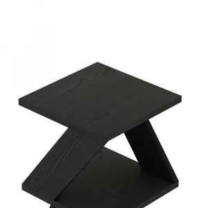 Príručný stolík / Odkladací stolík Albeni - Wood Black