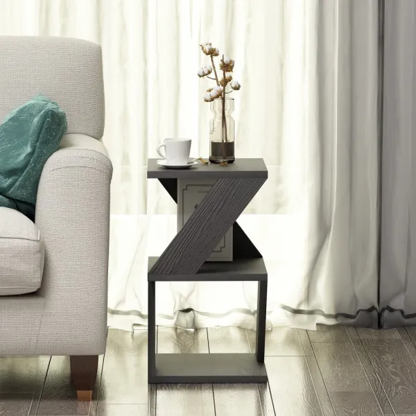 Príručný stolík / Odkladací stolík Albeni - Wood Black