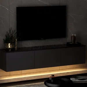 TV stolík Neon Illuminated - Anthracite
