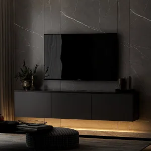 TV stolík Neon Illuminated - Anthracite