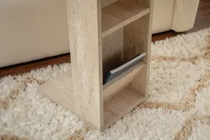 Odkladací stolík Filinta Travertine