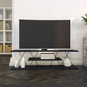 TV stolík Canaz v2 - Anthracite, Grey