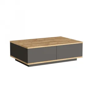 Konferenčný stolík Frem Anthracite and Atlantic Pine