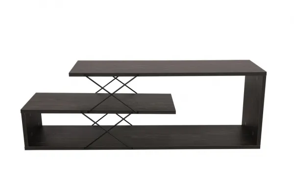 TV stolík Zigzag - Dark Brown