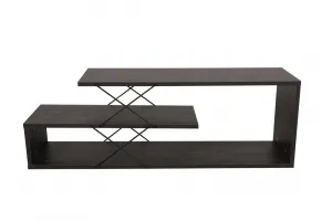 TV stolík Zigzag - Dark Brown