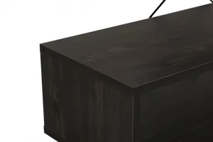 TV stolík Zigzag - Dark Brown