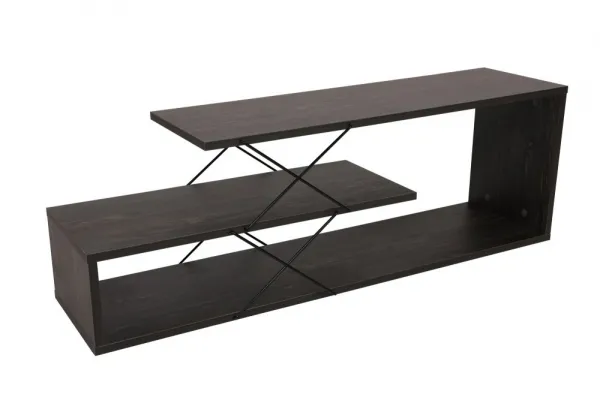 TV stolík Zigzag - Dark Brown