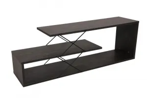 TV stolík Zigzag - Dark Brown