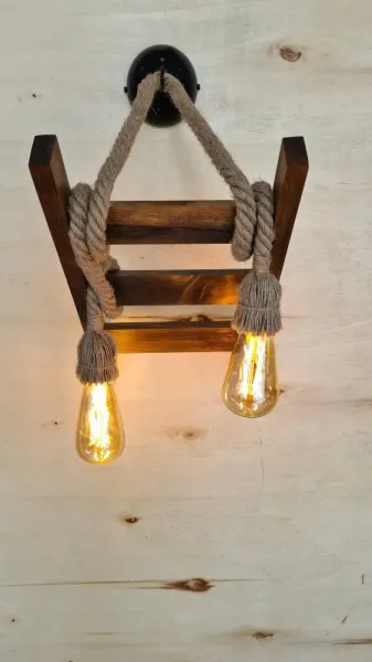 Nástenná lampa Merdiven Halat Aplik