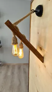 Nástenná lampa Merdiven Halat Aplik