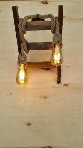 Nástenná lampa Merdiven Halat Aplik