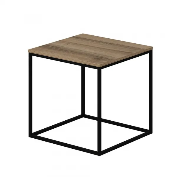 Príručný stolík / Odkladací stolík Basak - Walnut