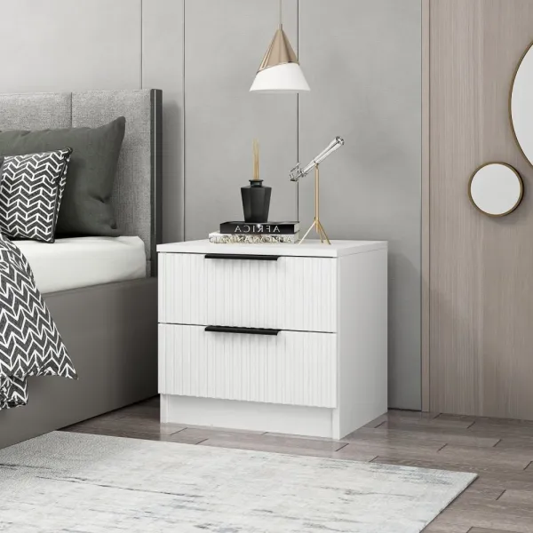 Nočný stolík Kale Plus White