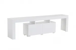 Televízny stolík Enclave Natural White