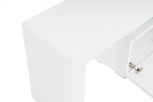 Televízny stolík Enclave Natural White