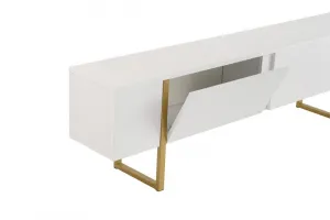 Televízny stolík Serenity White