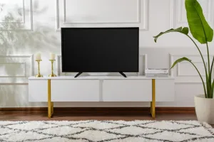 Televízny stolík Serenity White