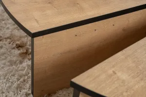 Konferenčný stolík Orion Honey Oak Black