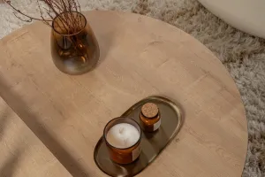 Konferenčný stolík Orion Honey Oak Black