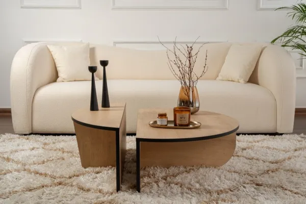 Konferenčný stolík Orion Honey Oak Black
