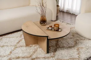 Konferenčný stolík Orion Honey Oak Black