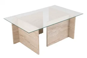 Konferenčný stolík Vetrino - Travertine
