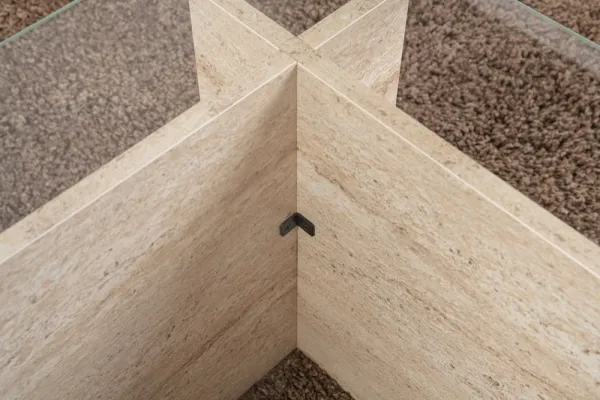 Konferenčný stolík Vetrino - Travertine