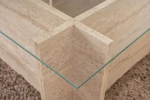Konferenčný stolík Vetrino - Travertine