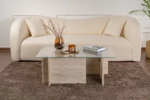 Konferenčný stolík Vetrino - Travertine