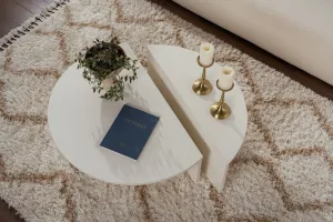 Konferenčný stolík Orion Wood White