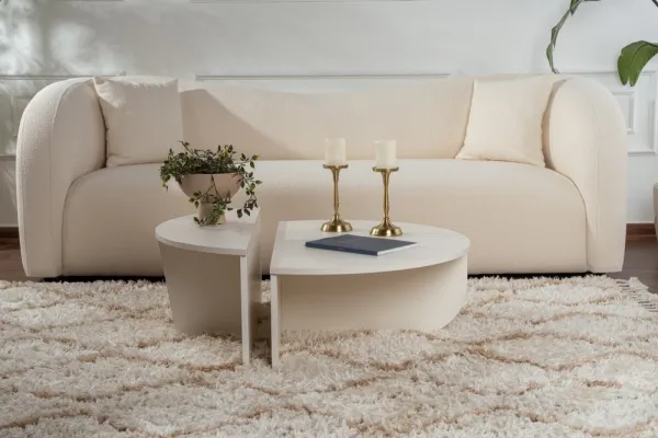 Konferenčný stolík Orion Wood White