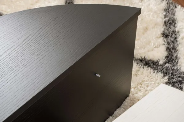 Konferenčný stolík Orion - Wood White, Wood Black