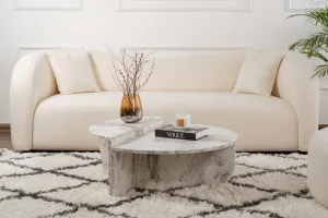Konferenčný stolík Orion - Freesia Marble