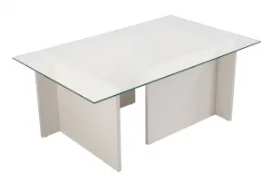 Konferenčný stolík Vetrino - Wooden White