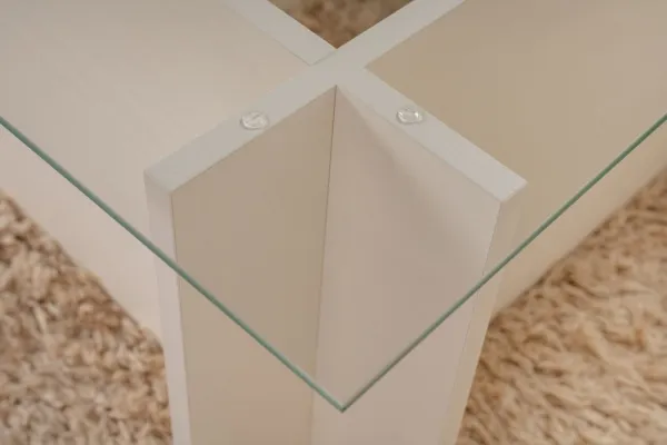 Konferenčný stolík Vetrino - Wooden White