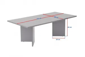 Konferenčný stolík Sabin - Walnut