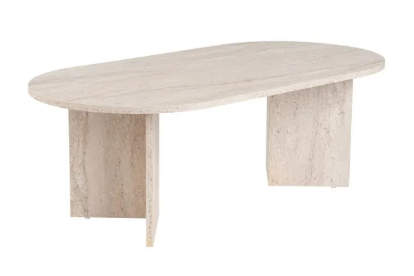 Konferenčný stolík Sable - Travertine