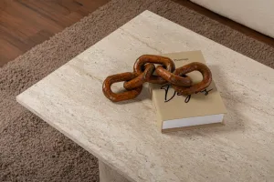 Konferenčný stolík Sabin - Travertine