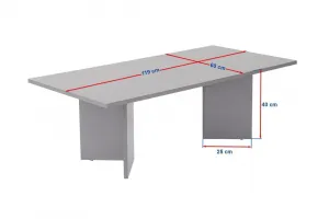 Konferenčný stolík Sabin - VNT Walnut