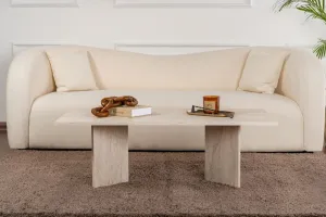 Konferenčný stolík Sabin - Travertine