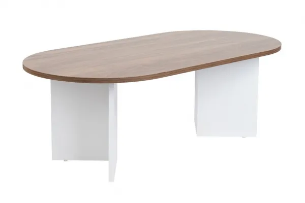Konferenčný stolík Sable - Walnut, White