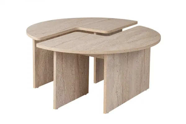 Konferenčný stolík Moira - Travertine
