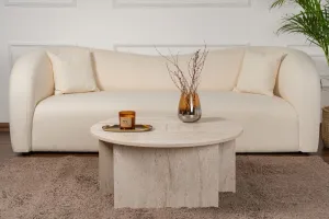 Konferenčný stolík Moira - Travertine