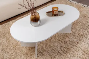 Konferenčný stolík Sable White